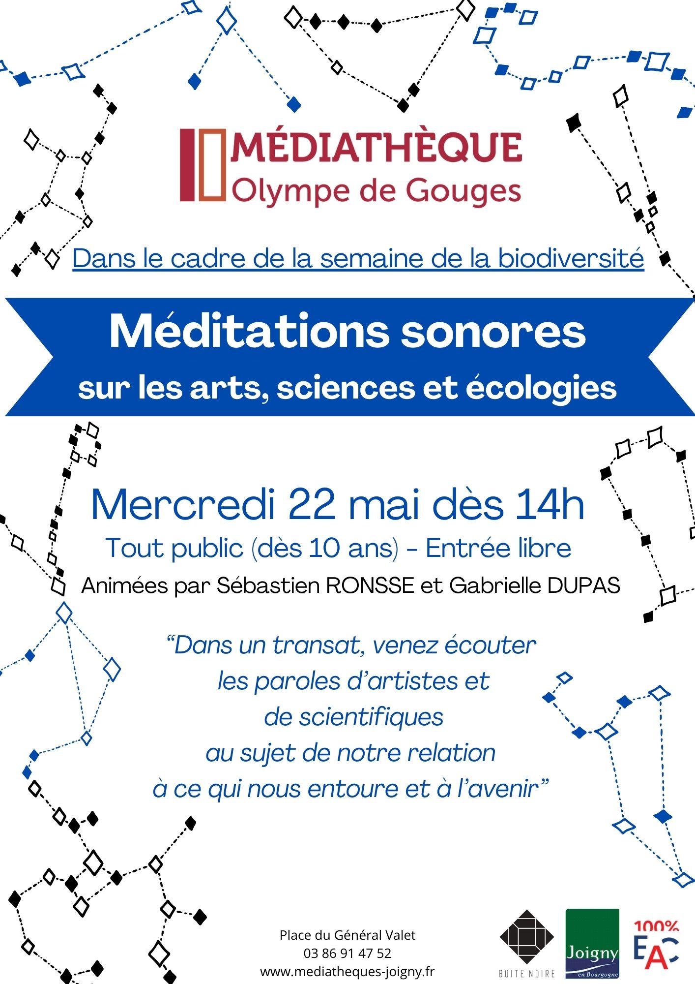 Affiche Méditations sonores 1